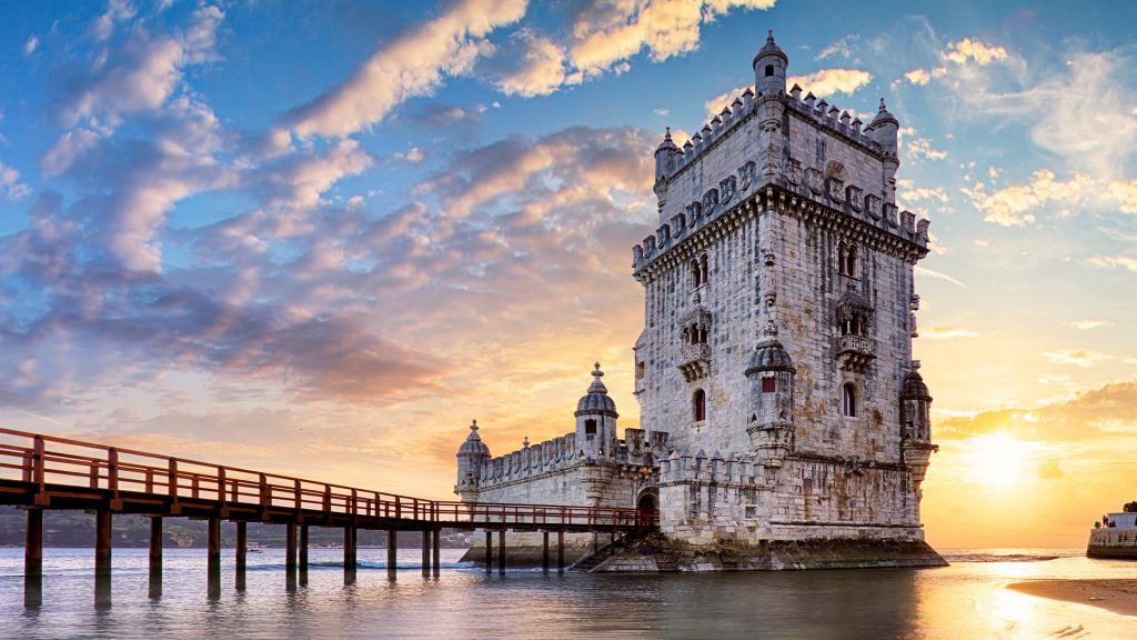 Torre de Belém em Portugal